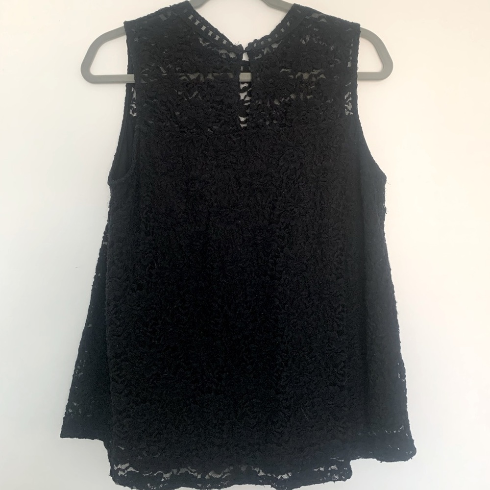 West Kei lace tank top size L